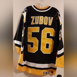 Vintage official Sergei Zubov Penguins jersey
